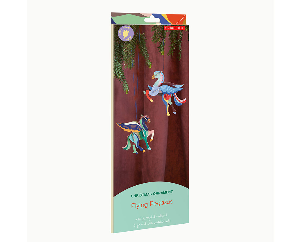 Holidays Ornaments - Flying Pegasus - by Studio Roof