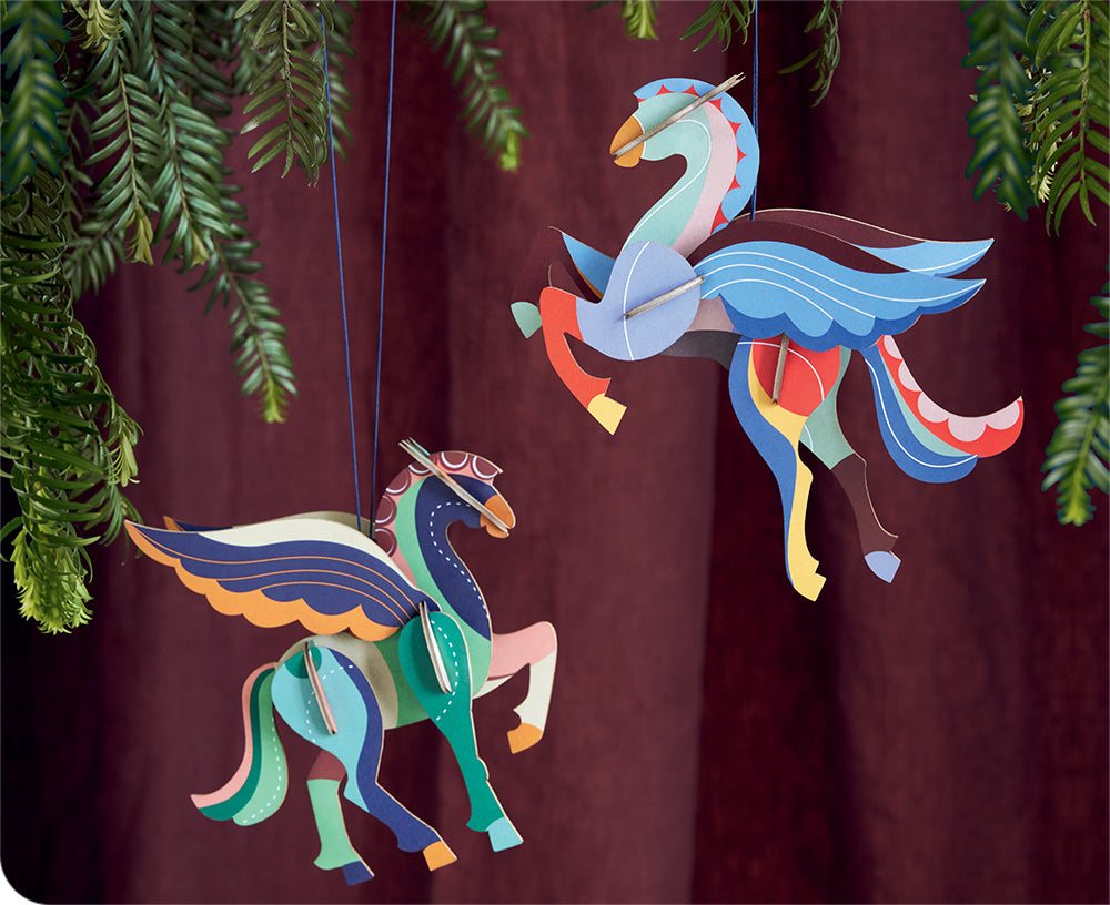 Holidays Ornaments - Flying Pegasus - by Studio Roof