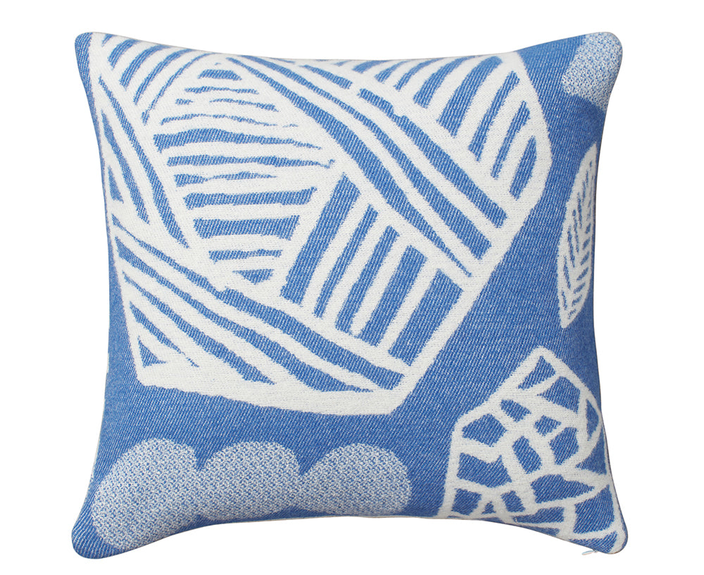 Forager Pillow in Blue by Donna Wilson