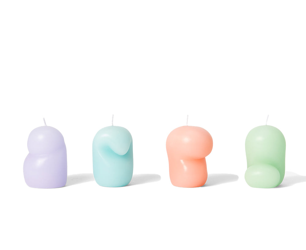 Goober Set of Mini Candles by Areaware