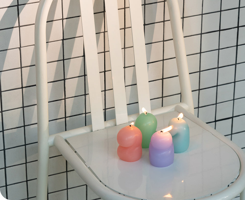 Goober Set of Mini Candles by Areaware