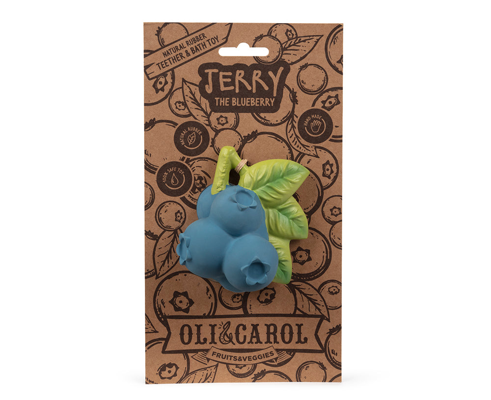 Jerry Blueberry Chewable Toy by Oli &amp; Carol