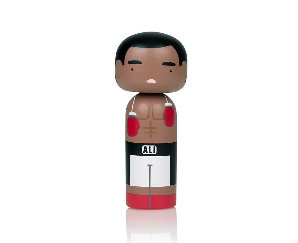 Muhammad Ali Kokeshi Doll by Sketch.inc for Lucie Kaas