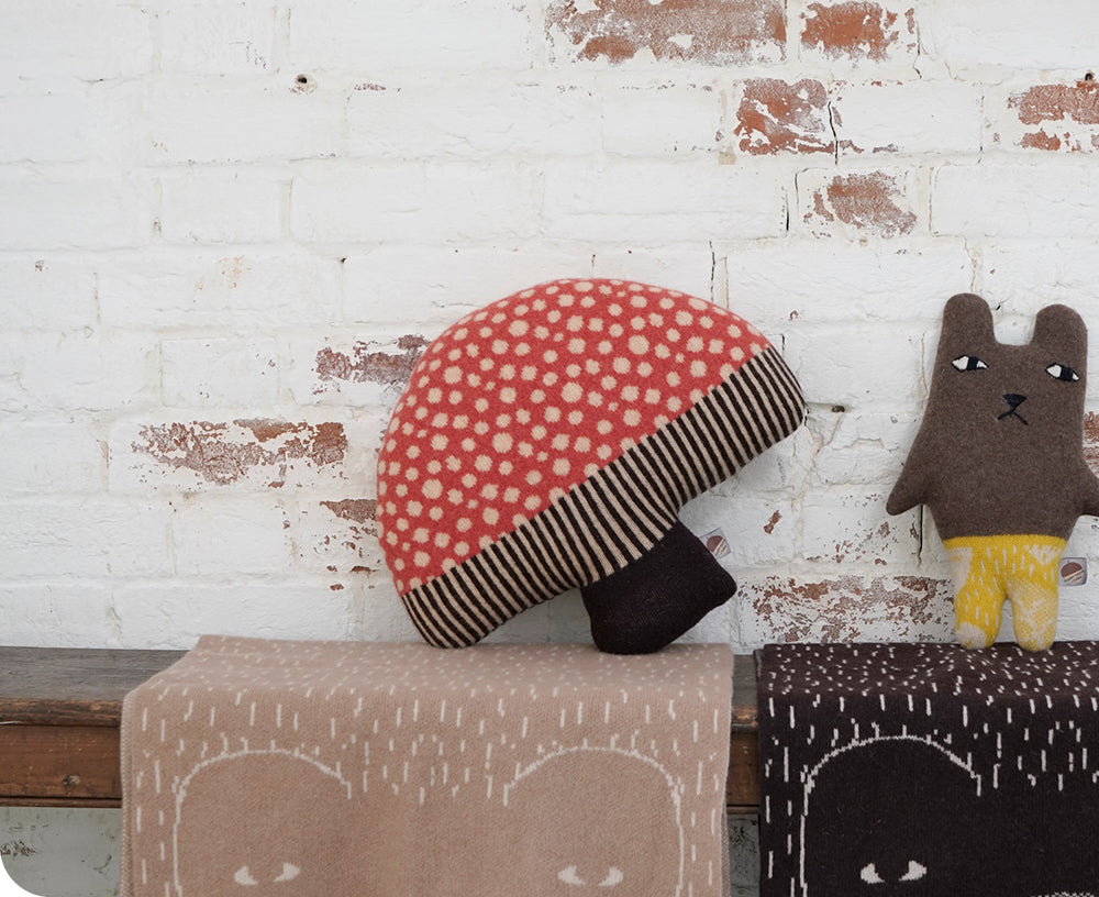 Mushroom Pillow by Donna Wilson