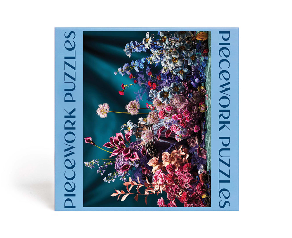 500-Piece Puzzle - Notes of Blue - by Piecework
