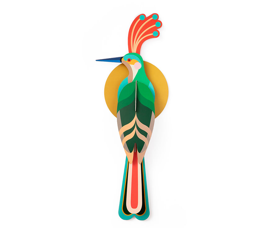 Deluxe Paradise Bird Wall Sculpture - Nias - by Studio Roof