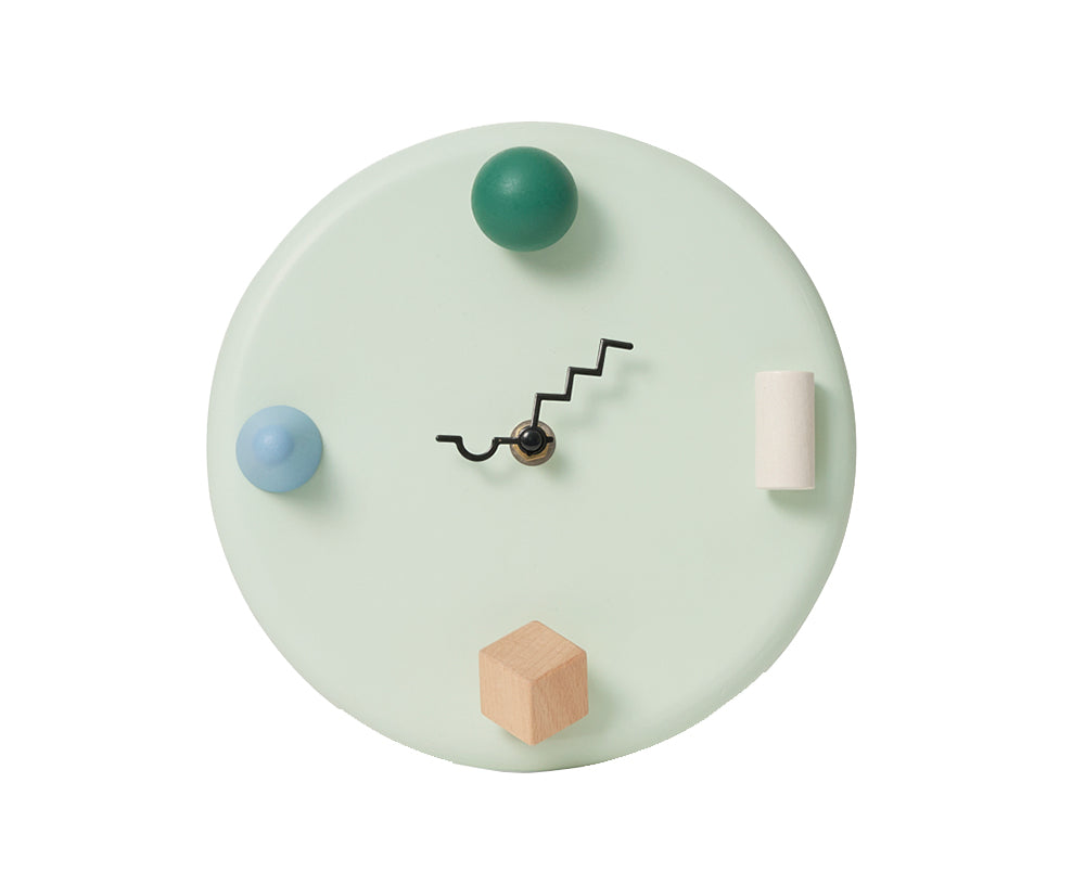Wall Clock in Mint by Areaware