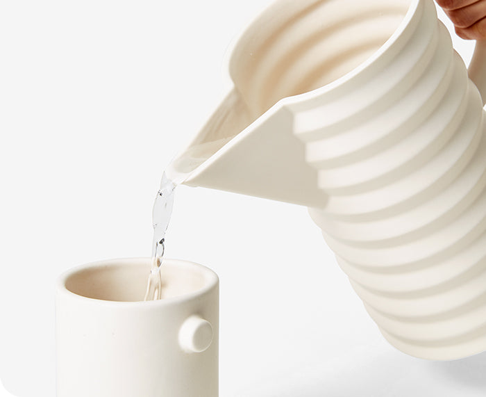 Pleated Pitcher by Areaware