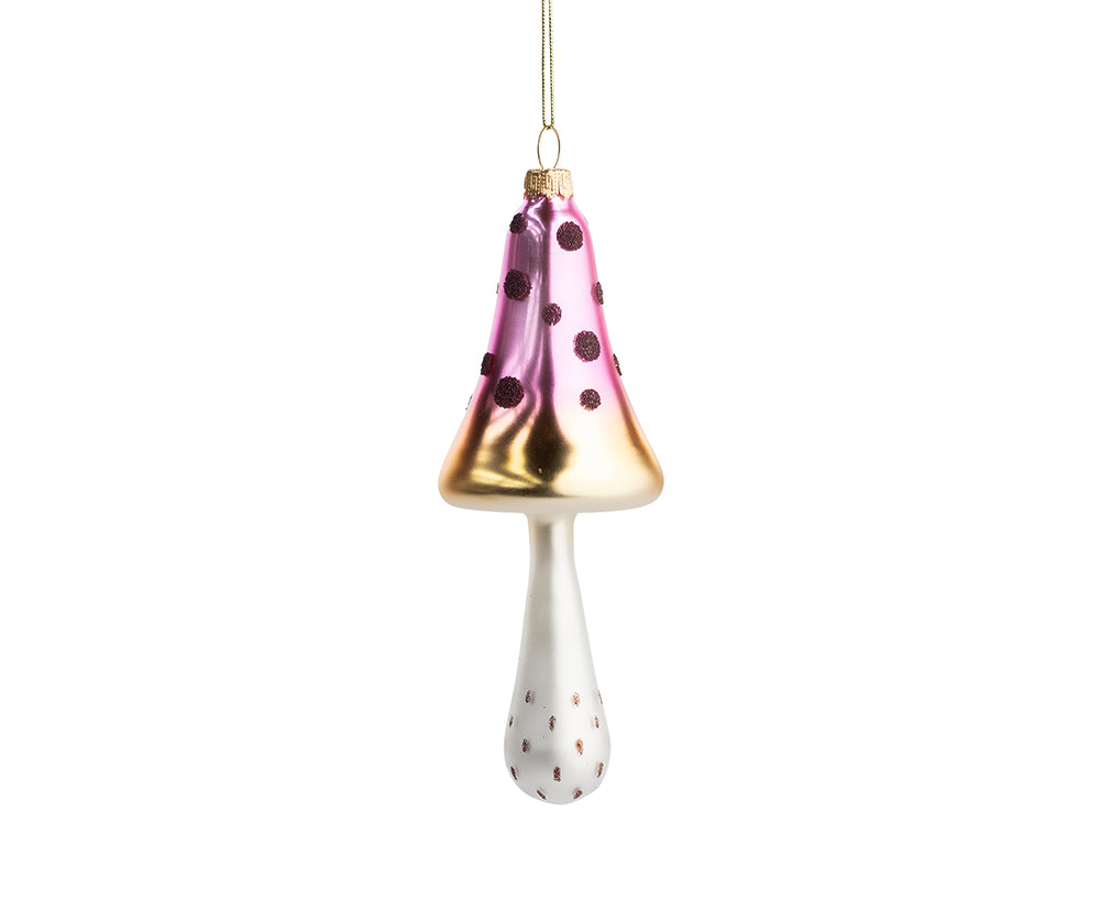 Mushroom Ornament - Purple - by &amp;Klevering