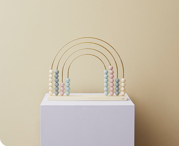 Rainbow Pastel Abacus by Oyoy Living Design
