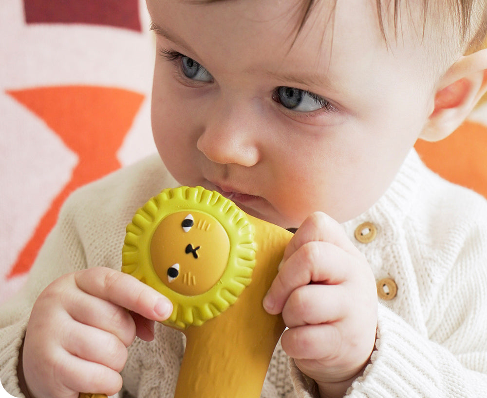 Richie the Lion Chewable Toy by Donna Wilson X Oli &amp; Carol