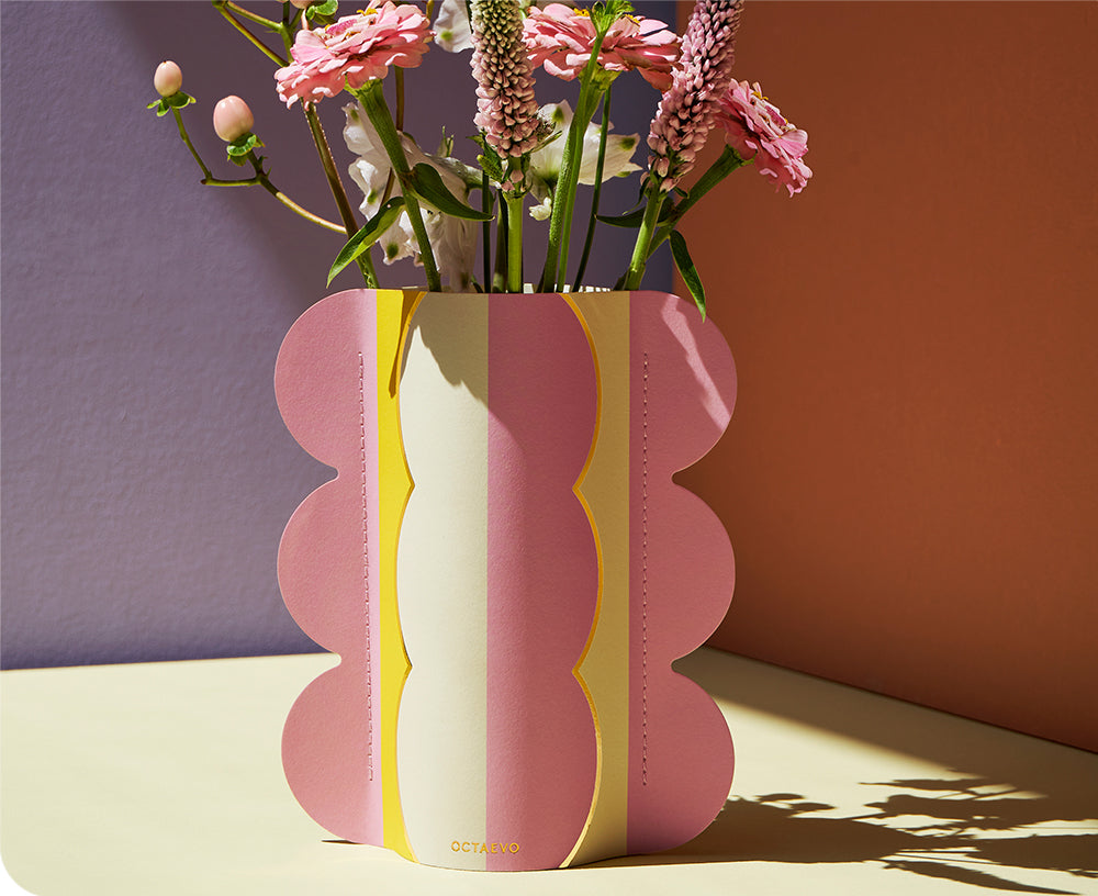 Riviera Arch Small Paper Vase by Octaevo