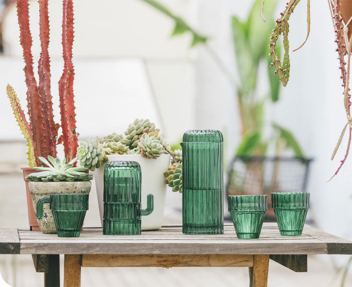 Saguaro Stackable Glasses by DOIY