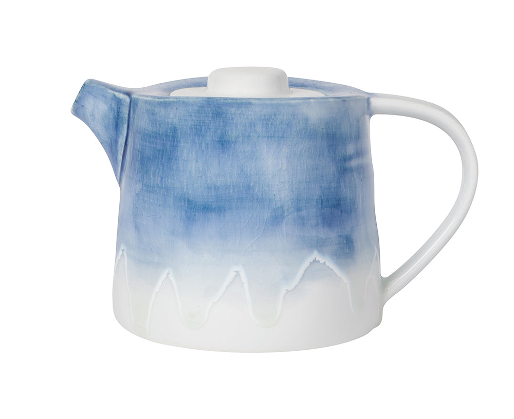 Tempest Teapot in Blue by Danica Heirloom