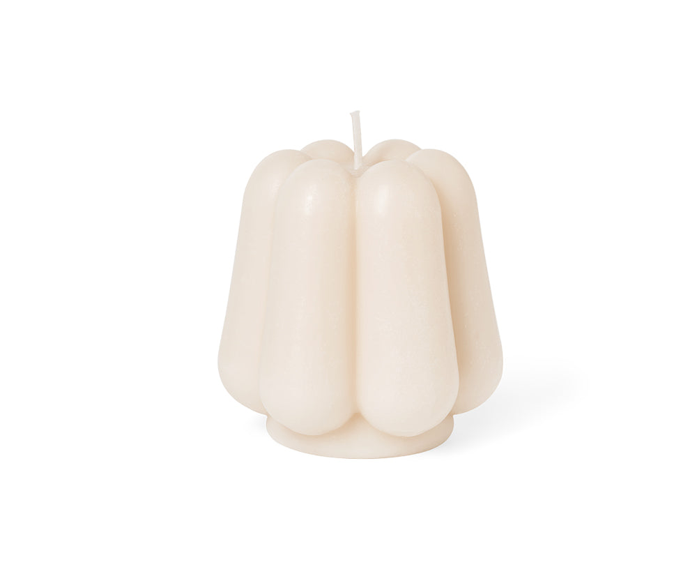 Templo Candle Sculpture in Ivory by Octaevo