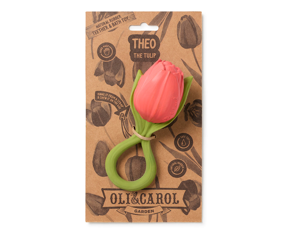 Theo Tulip Chewable Toy by Oli &amp; Carol